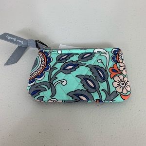 Vera Bradley coin purse fan flowers new